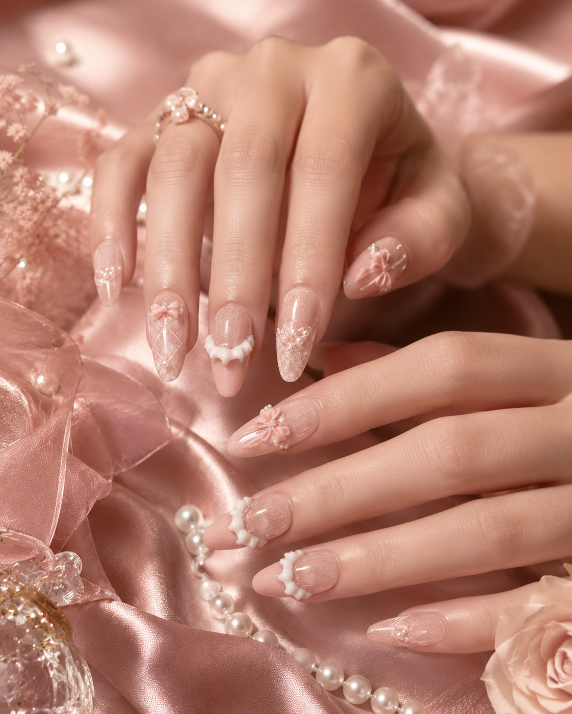Rosé Ribbon Atelier Set