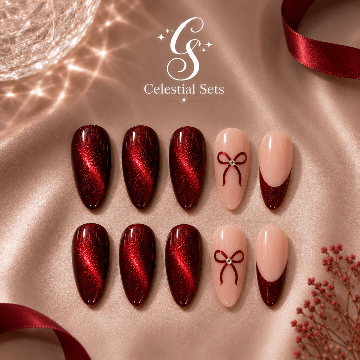 The Ruby Ribbon Set